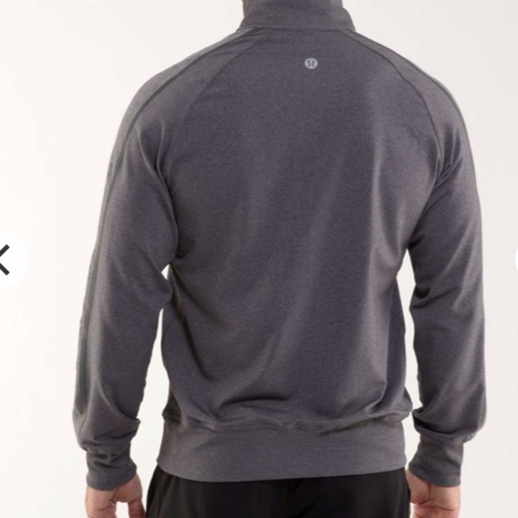 Lululemon Kung Fu Jacket II Heathered Dark Slate Size Large - Picture 3 of 12